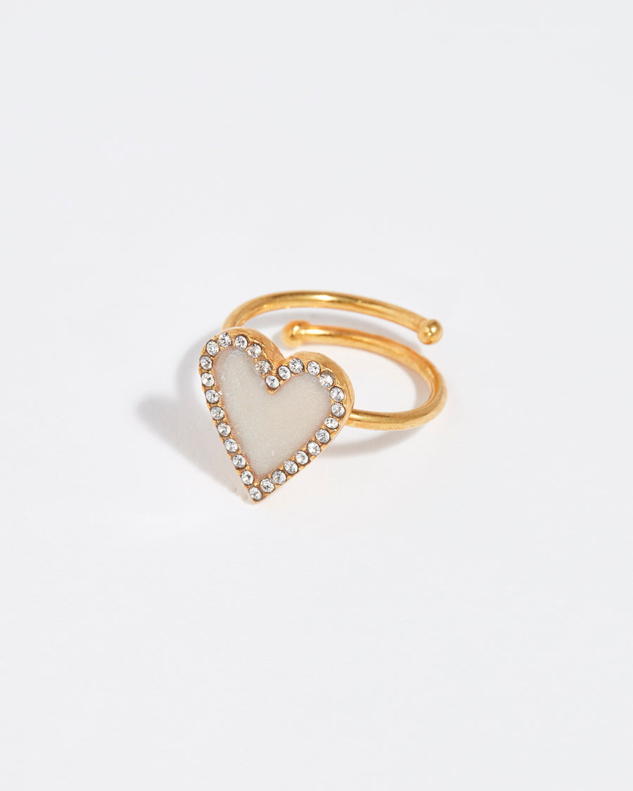 1200 × 1500px  soru jewellery mini enamel and crystal heart ring with adjustable band