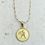 AUTUMN 26 SAMPLE SALE Zodiac Libra Necklace 244