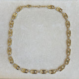 AUTUMN 26 SAMPLE SALE Crystal Link Necklace 136