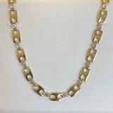 AUTUMN 26 SAMPLE SALE Crystal Link Necklace 136