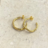AUTUMN 26 SAMPLE SALE Organic Hoop Earrings 78