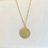 AUTUMN 26 SAMPLE SALE Multicoloured Pendant Necklace  123