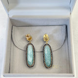 AUTUMN 26 SAMPLE SALE  Amazonite  Earrings 125