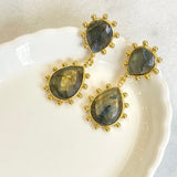 AUTUMN 26 SAMPLE SALE Elsa Labradorite Earrings 122