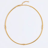 Gold link Choker 