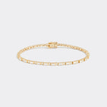 soru Jewellery diamond tennis bracelet close up product shot 