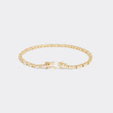 soru Jewellery diamond tennis bracelet close up product shot