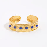 Astor Cuff Bracelet, Lapis