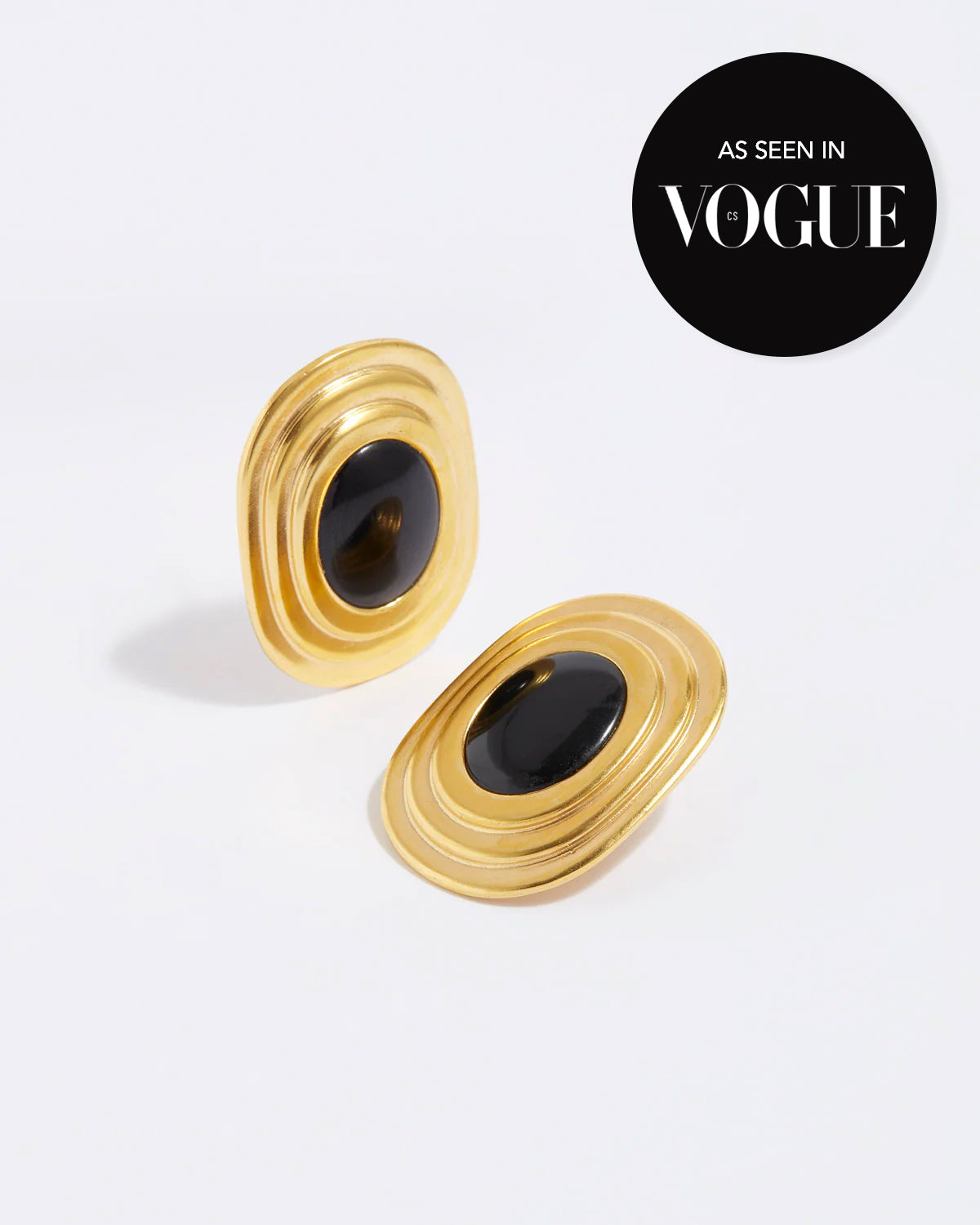 Coco Earrings Onyx