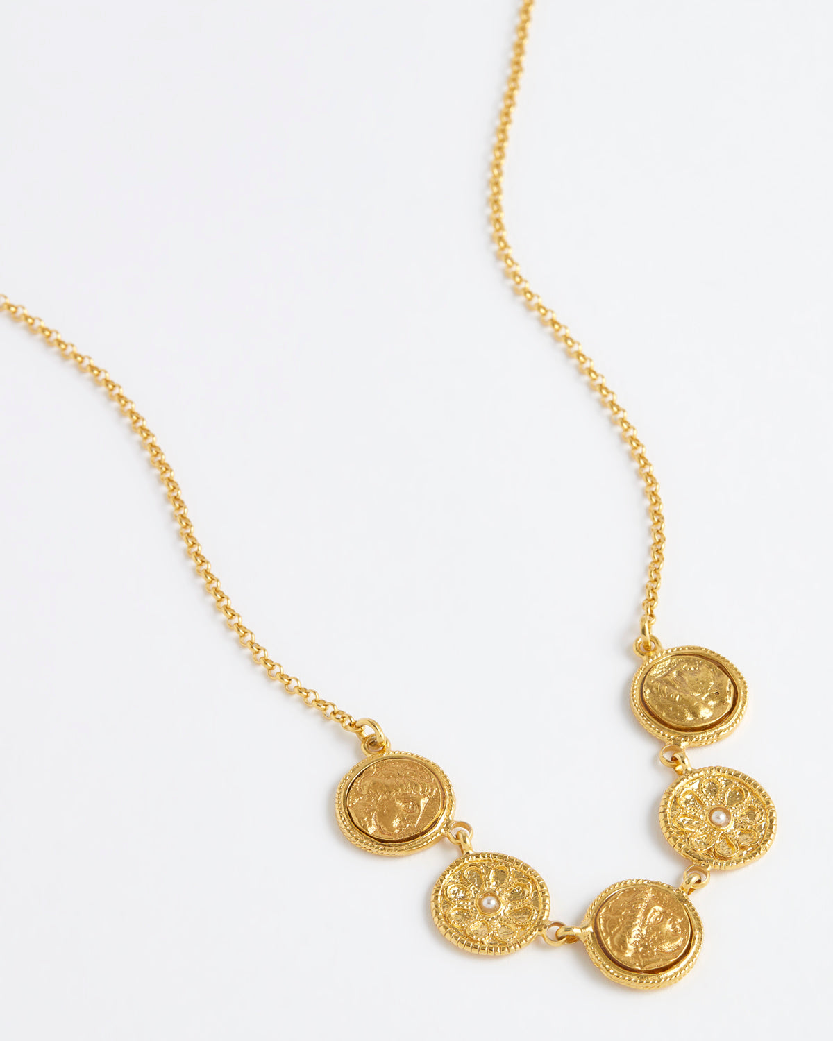 Daphne Oz X Soru Suna 5 Coin Necklace