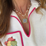 Tuscan Tile Charm