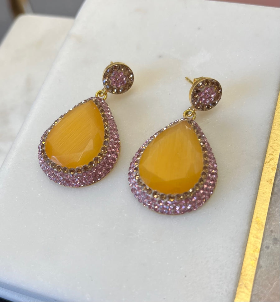 Sample Sale/112 Crystal Drop Earrings