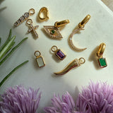 Diamond Cornucopia Charm