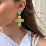 Valentina Earrings, Turquoise | Pre-Order