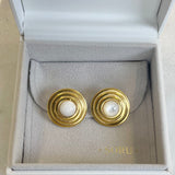 AUTUMN 26 SAMPLE SALE Mother of Pearl Roma Earrings 1