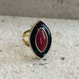 AUTUMN 26 SAMPLE SALE Enamel Ring 7