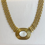 AUTUMN 26 SAMPLE SALE Mother of Pearl Coco Necklace  18
