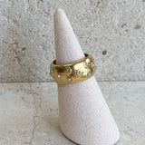 AUTUMN 26 SAMPLE SALE  Crystal Starry Ring  17