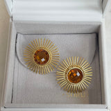 AUTUMN 26 SAMPLE SALE Liberty Amber Earrings 12