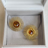 AUTUMN 26 SAMPLE SALE Liberty Amber Earrings 12