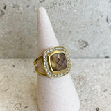 AUTUMN 26 SAMPLE SALE Smokey Topaz Ring 21