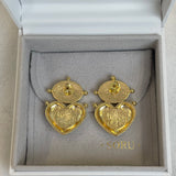 AUTUMN 26 SAMPLE SALE Ruby Heart Earrings 23