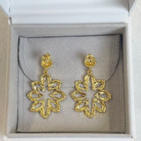 AUTUMN 26 SAMPLE SALE Open Flower Earrings 28