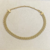 AUTUMN 26 SAMPLE SALE Gold Link Choker 34