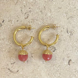AUTUMN 26 SAMPLE SALE Ava Hoop Earrings 38