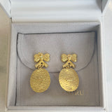 AUTUMN 26 SAMPLE SALE Bow Drop Earrings 48