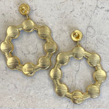 AUTUMN 26 SAMPLE SALE Lapis Hoop Earrings 55