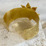 AUTUMN 26 SAMPLE SALE Statement Flower Cuff Bracelet 66