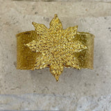 AUTUMN 26 SAMPLE SALE Statement Flower Cuff Bracelet 66