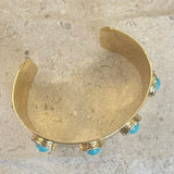 AUTUMN 26 SAMPLE SALE Turquoise Cuff Bracelet 69