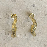 AUTUMN 26 SAMPLE SALE Organic Hoop Earrings 78