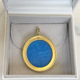 AUTUMN 26 SAMPLE SALE AUTUMN 26 SAMPLE SALE Large Blue Murano Glass Charm 81