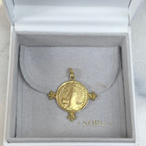 AUTUMN 26 SAMPLE SALE Embellished Coin Charm 84