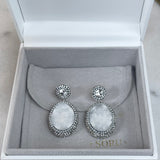 AUTUMN 26 SAMPLE SALE Chalcedony Drop Earrings 89