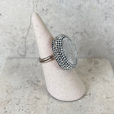 AUTUMN 26 SAMPLE SALE Large Chalcedony Ring 90