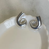 AUTUMN 26 SAMPLE SALE Silver Polis Earrings 97