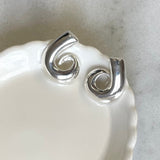 AUTUMN 26 SAMPLE SALE Silver Polis Earrings 97