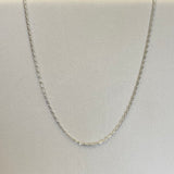 AUTUMN 26 SAMPLE SALE Silver Chain  Necklace 100