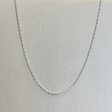 AUTUMN 26 SAMPLE SALE Silver Chain  Necklace 100