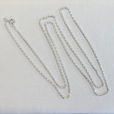 AUTUMN 26 SAMPLE SALE Silver Chain  Necklace 100
