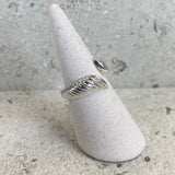 AUTUMN 26 SAMPLE SALE Silver Swirl Ring 96