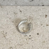 AUTUMN 26 SAMPLE SALE Silver Swirl Ring 96