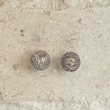 AUTUMN 26 SAMPLE SALE Silver Baroque Pearl Stud Earrings 103