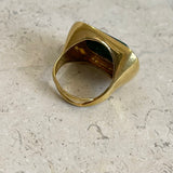 AUTUMN 26 SAMPLE SALE Statement Malachite Ring 115