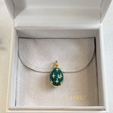 AUTUMN 26 SAMPLE SALE  Dark Green Egg Charm 119