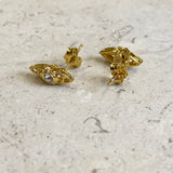 AUTUMN 26 SAMPLE SALE Crystal Evil Eye Stud Earrings 141